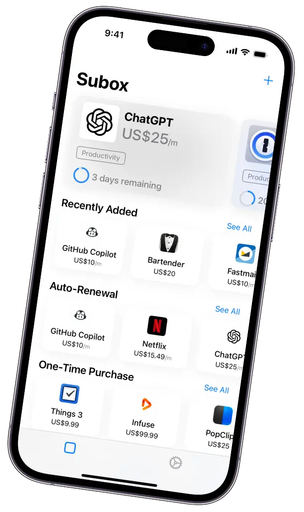 Subox app preview